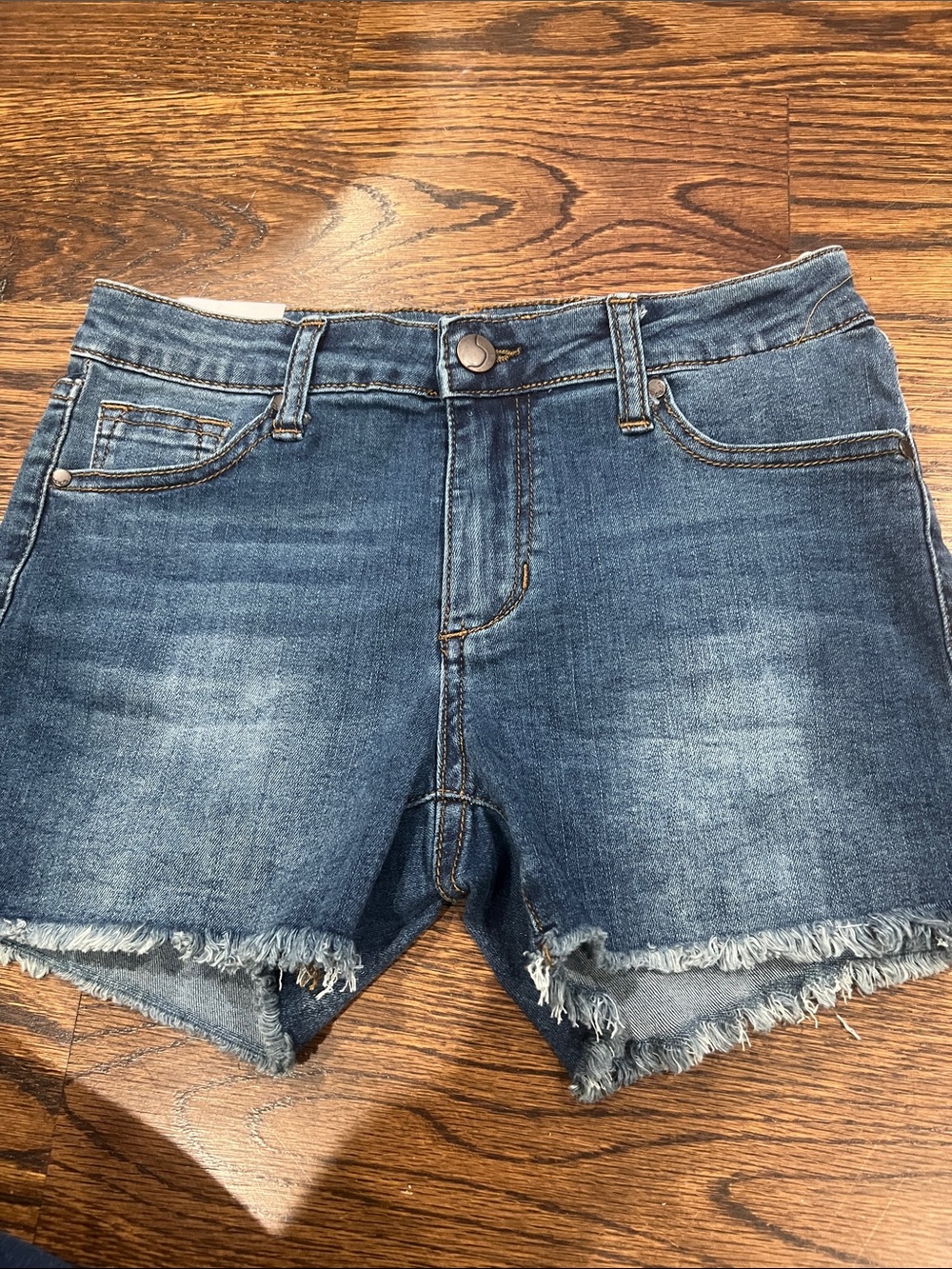 Joe's Jeans Distressed Blue Denim Cutoff Shorts